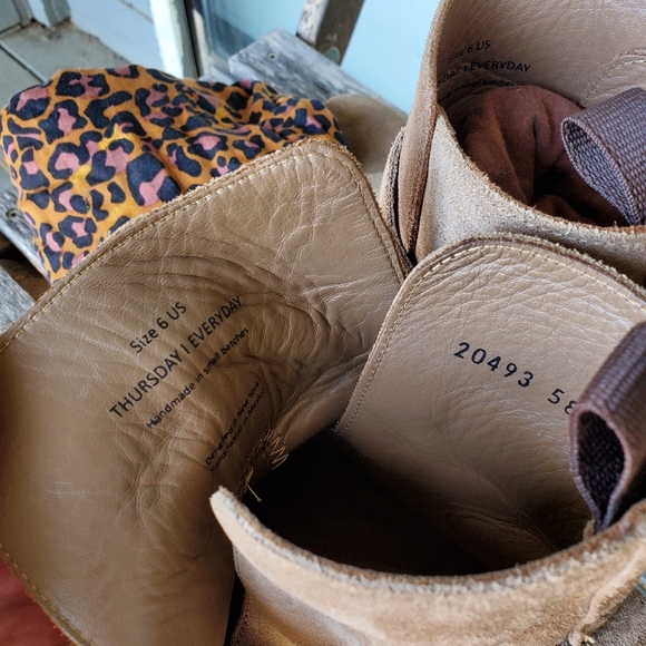 Thursday Boot Co. Rouge Jodhpur Boots Taupe Size 6 - Picture 6 of 6